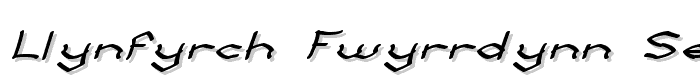 Llynfyrch Fwyrrdynn SemiBold font